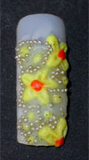 conception d'ongles d'aquarium